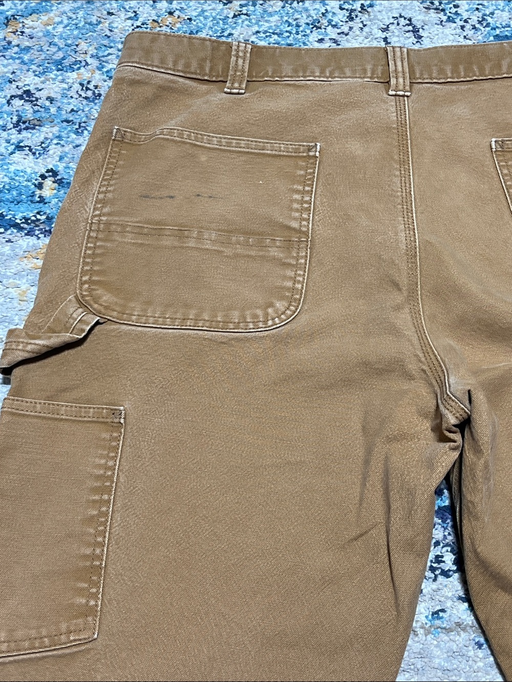 Carhartt Men's Rugged Flex Relaxed Fit Duck Utility Work Pants in size 38x30 - Picture 5 of 16